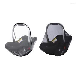 Pièces de poussette, filet anti-insectes de protection Durable pour landau bébé Buggy avec goutte de Polyester respirante