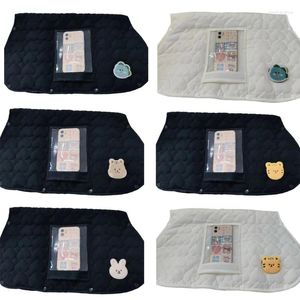 Pièces de poussette, mitaines pour landau, gants chauffants, anti-éclaboussures, avec poche transparente pour téléphone, A2UB