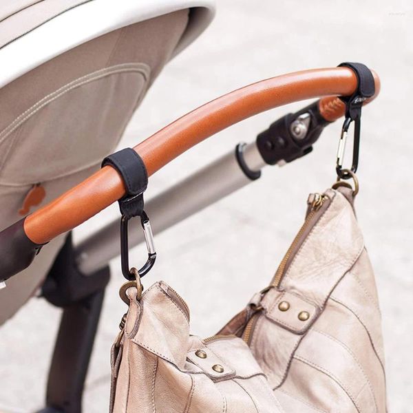 Porte-pièces Hook Baby Pram Pushchair Hangle Woelchair Metal Metal Non-Slip Kids Seat Accessoires