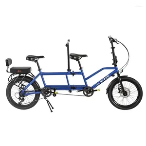 Porte-poussette K Double vélo mère enfant pliage plissé.