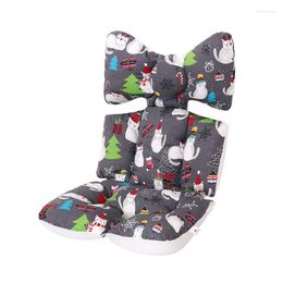 Kinderwagen-Teile, Matratze für Baby-Zubehör, 2 verschiedene Seiten, bedruckte Sitzkissen, warme Autositze