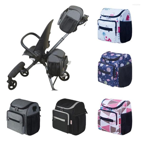 Piezas de cochecito, accesorios para mamá, bolsa de viaje con gancho para silla de ruedas, cochecito para caminar, bolsas para mamá, organizador para bebé