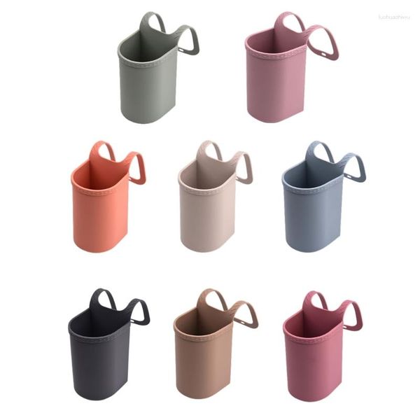 Piezas de cochecito N80C, práctico organizador de portavasos de silicona para silla de ruedas para actividades al aire libre