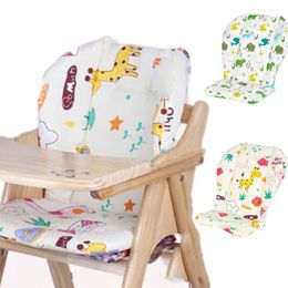Pièces de poussette Portable Cartoon Baby Mat Coton Coton Épais Chaise d'alimentation épaisse