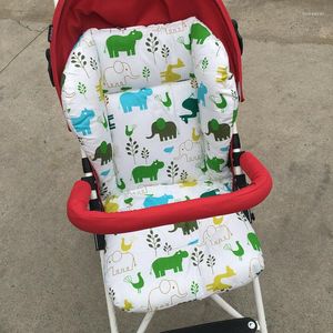 Pièces de poussette Portbale Baby Soft Pram Pushchair Panding Cover Mat Mat d'automobile Coussin de chaise