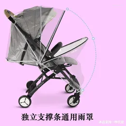 Wandelwagenonderdelen Regenomslag Babyventilator Housing Winddichte Umbrella CAR Perambulator Raincoat Poncho Cozy Universal