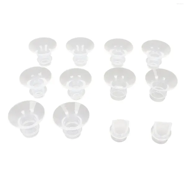 Pièces de poussette, Inserts de bride de tire-lait en Silicone, empêche le gonflement, meilleur ajustement, 2 valves à bec de canard pour un usage quotidien