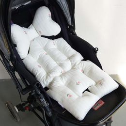 Pièces de poussette, coussin en coton doux, respirant, maille 3D, couche à langer, tapis de matelas, housse de siège de landau pour bébé, coussin pour livraison directe