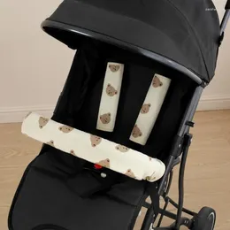 Kinderwagen-Teile, Gurtabdeckung für Baby-Kinderwagen, Cartoon-Druck, Armlehnenschutz