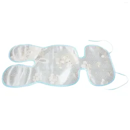 Piezas de cochecito de verano Mat de seda de hielo Cojín de enfriamiento de bebé