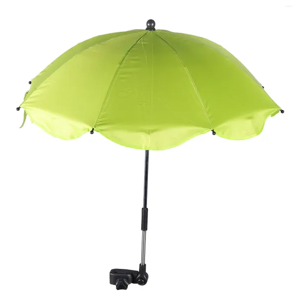 Pièces de poussette parapluie détachable bébé Parasol Wagon chaise avec pince chaises réglables enfant en bas âge poussette à clipser