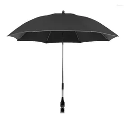 Parapluie pliant universel pour bébé, pièces de poussette, Protection Uv, couverture imperméable pour enfants, pare-soleil réglable à 360 degrés