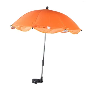 Pièces de poussette, parapluie universel, chaise de Wagon pour tout-petits avec pince, poussée en plastique réglable