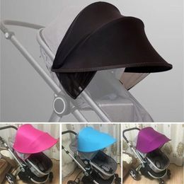 Piezas de cochecito, cubierta de dosel para asiento de coche, resistente a la intemperie, parasol, gorro para cochecito, visera para bebé