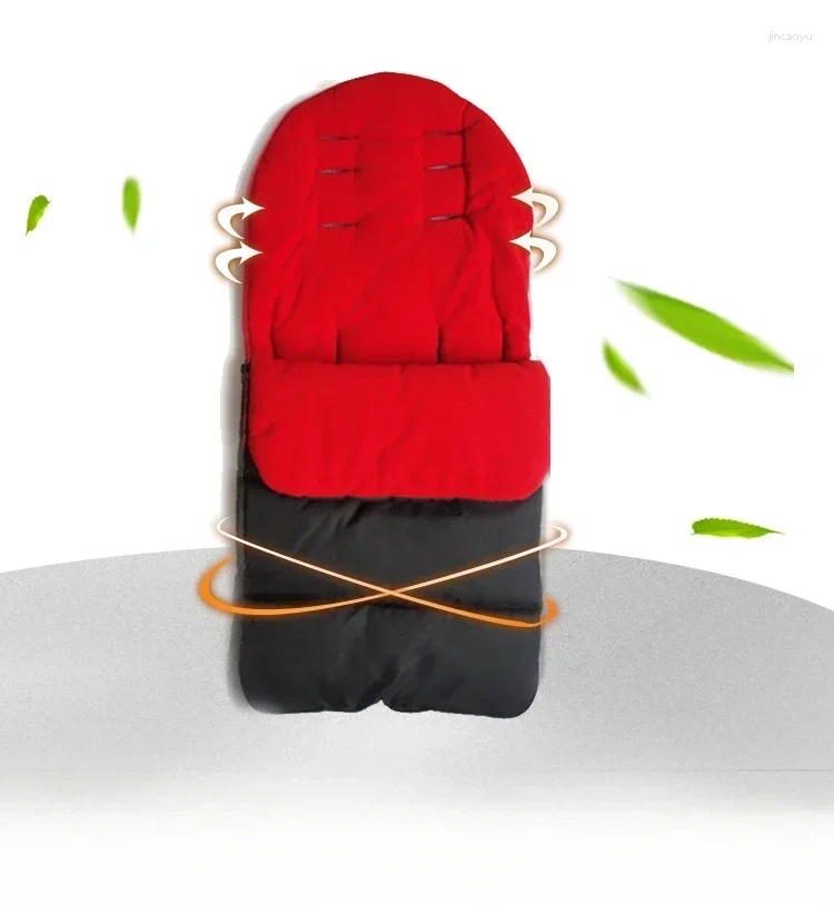 Barnvagnsdelar Vinterhölje baby fot varmare fotmuff buggy resande tillbehör sovsäck