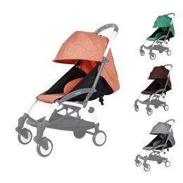 Cubiertas de Sunshade y cojines para Yoyo Yoya Yuyu VoVo Babyzen Bugaboo Carruladores Carry Sun Toady Toely and Seat Pads 240508