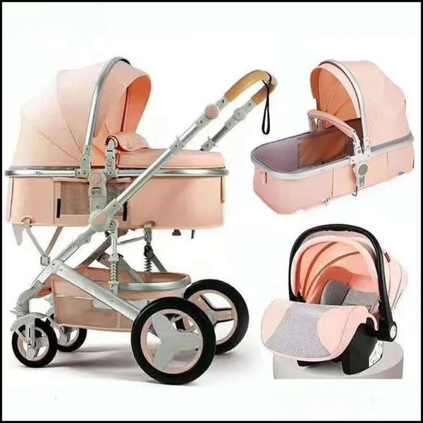 Poussettes Bébé Mode Poussette 3 en 1 Maman Luxe Voyage Landau Panier Bébés Siège Auto et Livraison Mxhome Bébé Bdebaby marque de costume