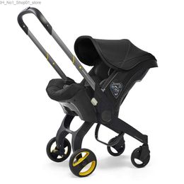 Poussettes # Poussette bébé 3 en 1 avec siège auto chariot pour bébé haut Landscope landau pliant landau pour poussette de voyage nouveau-né 4 en 1 Q231215