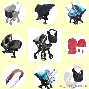 Strollers# Baby Stroller Accessoires voor autostoeltje Werker Stof Vervanging Regen Cover Winteropslagtas Kussen Mat R230817