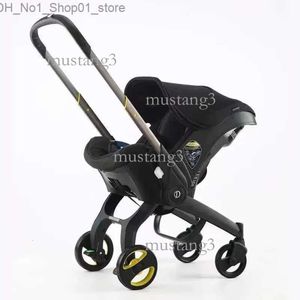 Poussettes # Siège d'auto pour poussette de bébé pour landaus nouveau-nés Buggy pour bébé Chariot de sécurité Chariot léger 3 en 1 Système de voyage Q231214