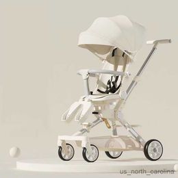 Strollers# Baby Stroller Four Wheels Stroller Bidirectionele lichtgewicht Baby Stroller Kinderwagen Baby Stroller met Baby Comfort R230817