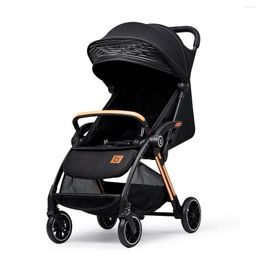 Strollers baby kinderwagen lichtgewicht vouwtrolley 0-3 jaar oud pram automatische reis paraplu-auto