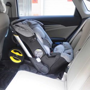 Strollers# Baby Stroller Multifunctioneel autostoeltje 3 in 1 voor pasgeboren kinderwagens Infant Buggy Safety Cart Carriagel2404