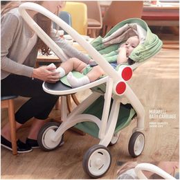 Poussettes # Poussettes bébé peuvent s'asseoir et s'allonger poussette pliante hiver été portable livraison directe enfants maternité Dh1Wm