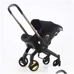 Strollers Designer Baby Stroller -stoel voor pasgeborene kinderwagens Infant By Safety Cart Carriage Lichtgewicht 3 In 1 reissysteem Drop levering OTVXC
