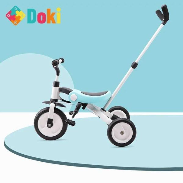 Poussettes # Vendre des enfants à chaud pour enfants Tricycle multifonctionnel Baby Pousteille Light Bicycle Baby Yo-Yo Car scooter pliable 1 à 4 ans T240509