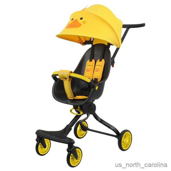 Cochecitos# cochecito de bebé de lujo plegando cuatro ruedas Carroller carrito para niños cochecito con accesorios para bebés para bebés r230817