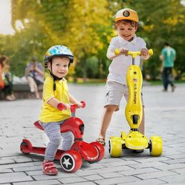 Poussettes # scooter enfants fille princesse de 2 ans fille fille fille 1-3 pédale de bébé peut s'asseoir et rouler en glissement trois-en-un vélo de vélos