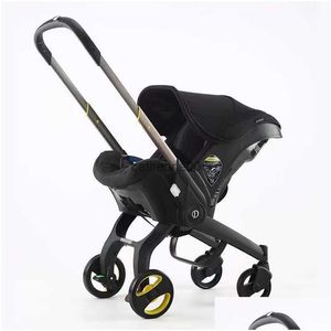 Strollers# Strollers Baby Stroller autostoeltje voor pasgeborene kinderwagens Infant By Safety Cart Carriage Lichtgewicht 3 In 1 Reissysteem Drop Delivery Kids Dhak9 Q240429