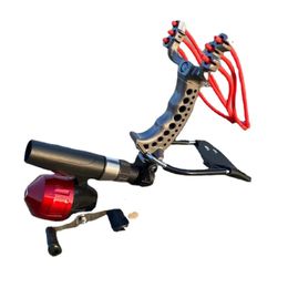 Kit d'élingues de pêche solides avec 3 têtes, Support de poignet, catapulte de fusée pour la chasse et les jeux de plein air 240220