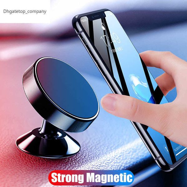 Support magnétique puissant de téléphone portable pour voiture, Support GPS pour iPhone 13 12 11 Pro Max Huawei Xiaomi Samsung LG