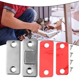 Strong Magnetic Catch Latch Ultra Thin For Door Cabinet Cupboard Closer Magnets Wardrobes Drawer Home Furniture Fitting Hardware