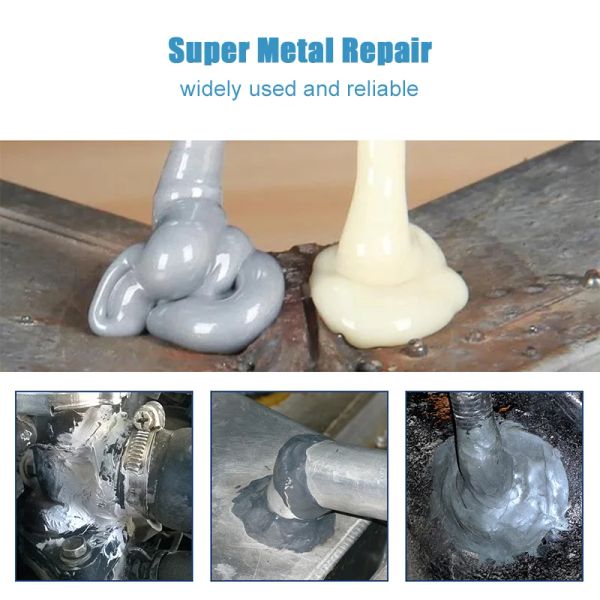 Reparación de metal fuerte de metal pegamento mágico reparación de plástico de alta resistencia soldadura fría resistencia al calor del pegamento