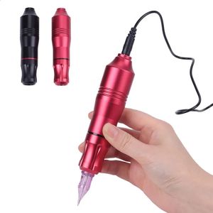 Sterke tattoo pistool make-up permanente machine roterende pen stijl voor accessoire zwart rood 240123