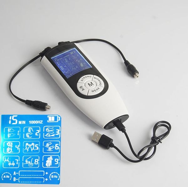 Boîte de thérapie électrique de Massage à Stimulation électrique la plus forte, charge USB, électrochoc, jouets sur le thème HostSex 240102