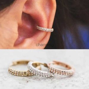 Stud 1 paar/goud/rosé goud kleur Strass Smalle kleine oorbel knus piercing kraakbeen oorbel Daith Conch Rook knus oor piercing YQ231125