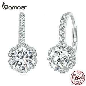 Stud 1CT Boucles d'oreilles Boucles d'oreilles en argent sterling 925 pour femmes D Couleur VVS1 EX Lab Diamond Bijoux de mariage 231101