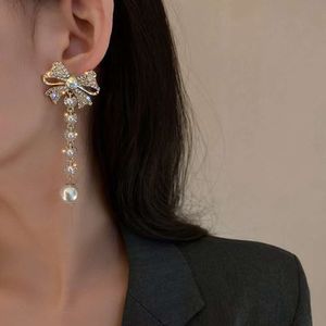 Stud 2024 Nieuwe Mode Trend Uniek Ontwerp Elegant Delicate Orecchini Oorbellen Sieraden Vrouw Vlinder Kwastje Oorbellen Vrouwen Bruiloft Sieraden Feest Luxe geschenken