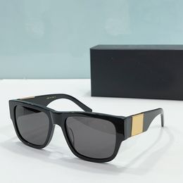 Stud 4406 Gouden zwart/grijze vierkante zonnebril voor mannen mode zonnebril Zonnebril Occhiali da Sole Sunnies UV400 brillen met doos