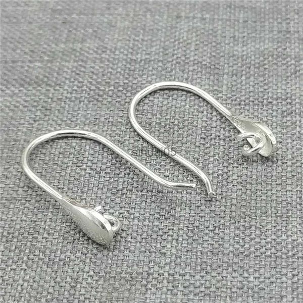 Goujon 6prs fils de boucle d'oreille en argent Sterling avec anneau ouvert 925 crochets d'oreille goutte d'eau en forme de larme YQ231026