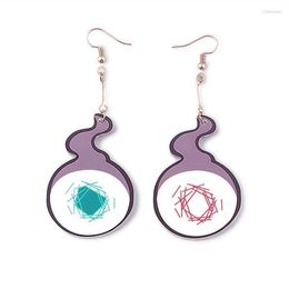 Stud Anime toilette lié Hanako Kun boucles d'oreilles Cosplay Yugi Amane boucle d'oreille oreille Costume accessoires boucles d'oreilles Odet22 Farl22