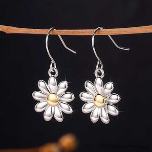 Boucles d'oreilles goutte CAOSHI fleur délicate pour femmes délicates pour un usage quotidien jeune fille fraîche cadeau de bijoux de mode
