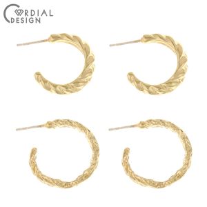 Stud Cordial Design 100pcs Boucles d'oreilles Accessoires / Fabrication à main / Résultats Composants / Faire des hameçons / Crochets Forme / boucles d'oreilles Stumps