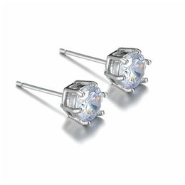 Stud Cubic Zirconia Pendientes Para Niña Estudiante Corazón Redondo Cuadrado Estrella Waterdrop Forma Princesa Una Semana 7 Estilos Pendiente Gota D Dhgarden Dh64V