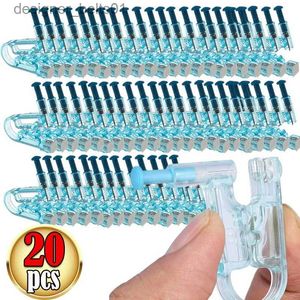 Stud Desechable Azul Oreja Piercing Pistola Kit Asepsia Seguridad Saludable Nariz Pendiente Perforador Juego de Herramientas Máquina Conjunto Pendientes Joyería Corporal L231117