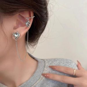 Boucles D'oreilles 1 PC Tendance De Luxe Irrégulier Pierre De Lune Gland Boucle D'oreille Pour Les Femmes Egirl Cool Punk Y2k Esthétique Bijoux Accessoires Cadeau